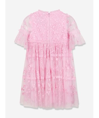 Needle & Thread Girls Sweetheart Lace Dress in Pink ou a consommer sur place