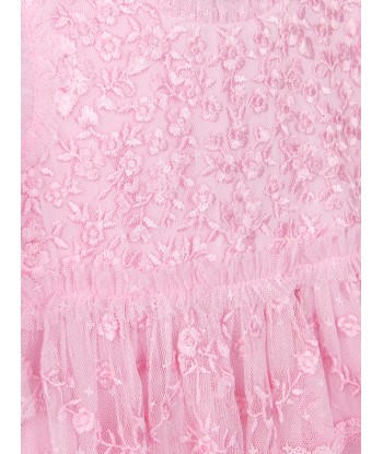 Needle & Thread Girls Sweetheart Lace Dress in Pink ou a consommer sur place