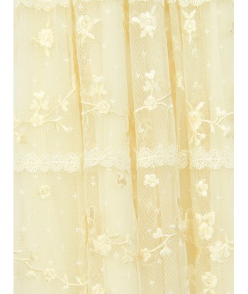 Needle & Thread Girls Sweetheart Lace Dress in Yellow Par le système avancé 