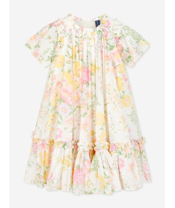 Needle & Thread Girls Sunrise Bloom Dress in Ivory en stock