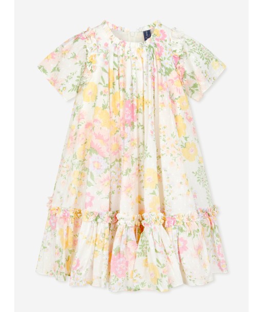 Needle & Thread Girls Sunrise Bloom Dress in Ivory en stock