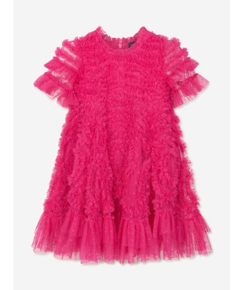 Needle & Thread Girls Verity Ruffle Dress in Pink des créatures d'habitude