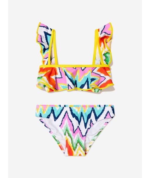 Nessi Byrd Girls Akeno Zig Zag Bikini in Multicolour de votre