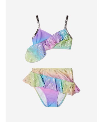 Nessi Byrd Girls Gig Rainbow Bikini in Multicolour le des métaux précieux