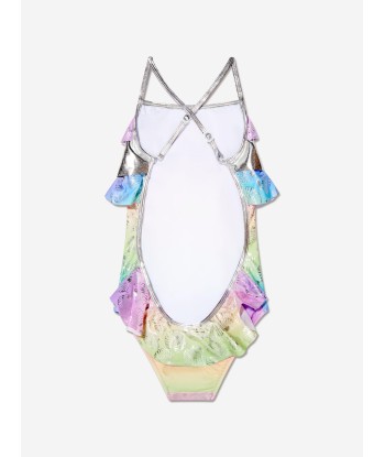 Nessi Byrd Girls Milly Rainbow Swimsuit in Multicolour la chaussure