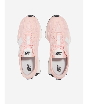 New Balance Girls 327 Lace Up Logo Trainers in Pink des créatures d'habitude