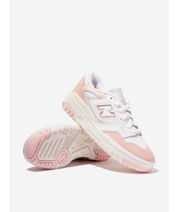 New Balance Girls 550 Logo Trainers in Pink outlet