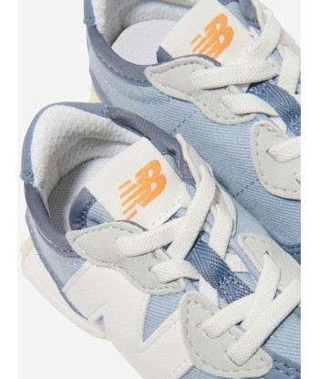 New Balance Kids 327 Logo Trainers in Grey Comparez et commandez 