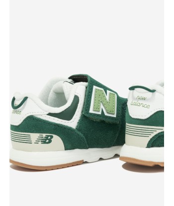 New Balance Kids 574 Logo Trainers in Green commande en ligne