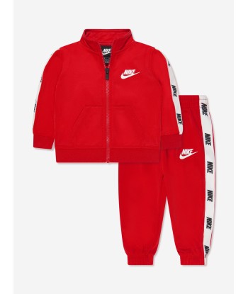 Nike Boys NSW Logo Tracksuit in Red Livraison rapide