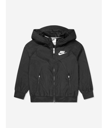 Nike Boys Chevron Windrunner Jacket in Black d'Europe débarque