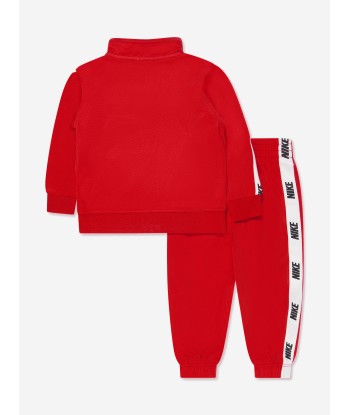 Nike Boys NSW Logo Tracksuit in Red Livraison rapide