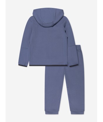 Nike Boys Tech Fleece Tracksuit in Blue solde