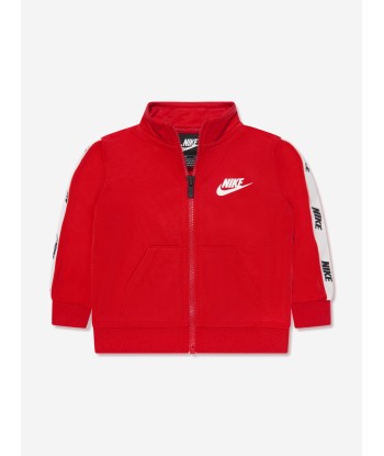 Nike Boys NSW Logo Tracksuit in Red Livraison rapide