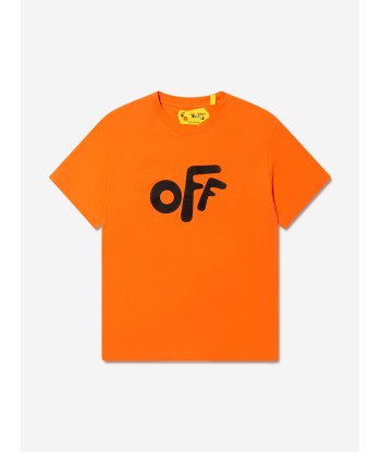 Off-White Boys Off Rounded T-Shirt Véritable concentré