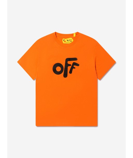 Off-White Boys Off Rounded T-Shirt Véritable concentré