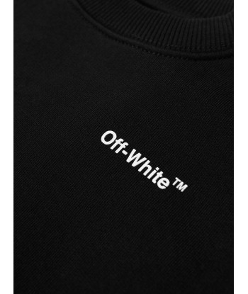 Off-White Boys Rubber Arrow Sweatshirt in Black Livraison rapide