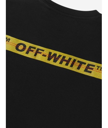 Off-White Boys Logo Industrial T-Shirt in Black la livraison gratuite