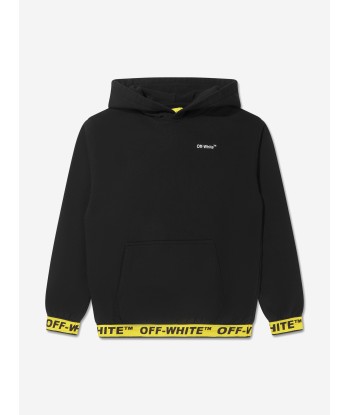 Off-White Boys Industrial Logo Hoodie le des métaux précieux