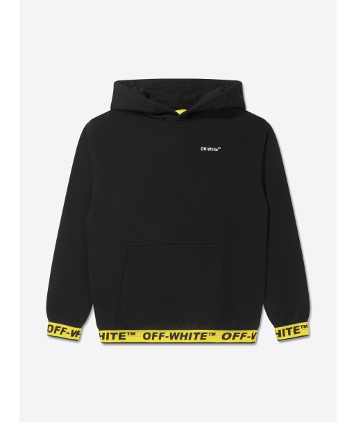 Off-White Boys Industrial Logo Hoodie le des métaux précieux