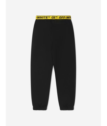 Off-White Boys Logo Industrial Joggers in Black Découvrez la collection