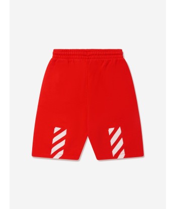 Off-White Boys Rubber Arrow Sweat Shorts le concept de la Pate a emporter 