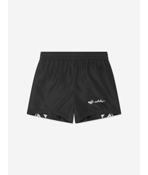 Off-White Boys OW Script Swim Shorts le des métaux précieux