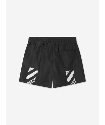 Off-White Boys OW Script Swim Shorts le des métaux précieux