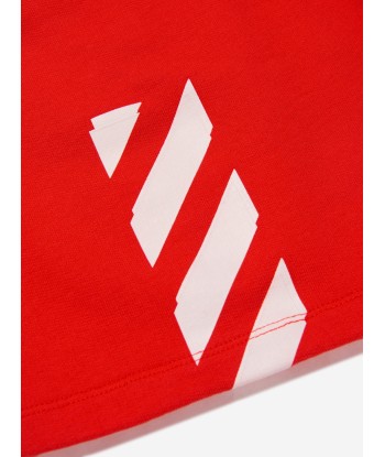 Off-White Boys Rubber Arrow Sweat Shorts le concept de la Pate a emporter 