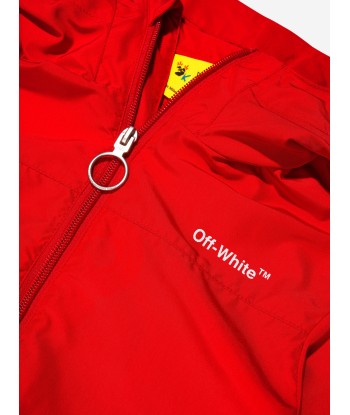 Off-White Boys Rubber Arrow Windbreaker le des métaux précieux