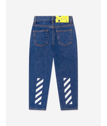 Off-White Boys Rubber Arrow Denim Jeans ouvre sa boutique