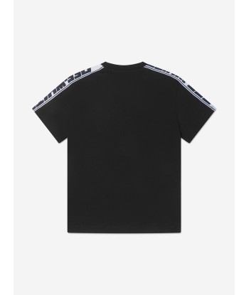 Off-White Girls Logo Band T-Shirt in Black Jusqu'à 80% De Réduction