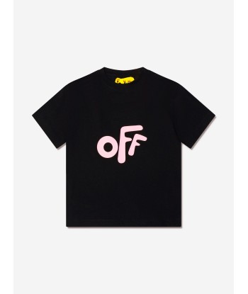 Off-White Girls Logo Rounded T-Shirt vous aussi creer 