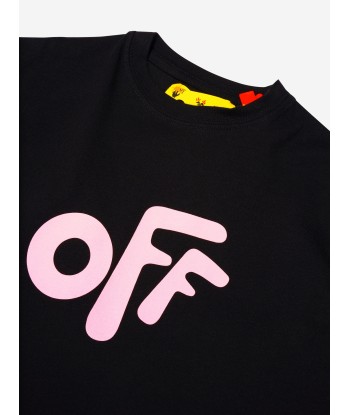 Off-White Girls Logo Rounded T-Shirt vous aussi creer 