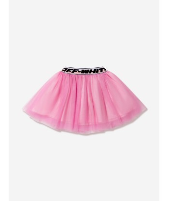 Off-White Girls Logo Band Tulle Skirt Profitez des Offres !