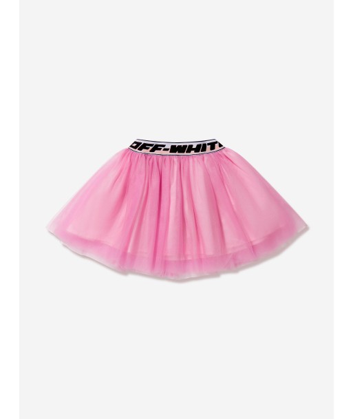 Off-White Girls Logo Band Tulle Skirt Profitez des Offres !