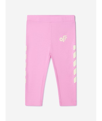 Off-White Baby Girls Off Rounded Leggings offre 