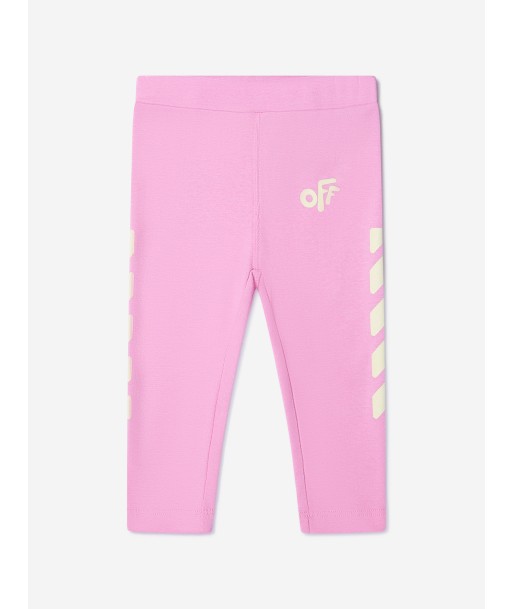 Off-White Baby Girls Off Rounded Leggings offre 