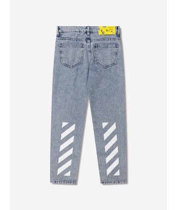 Off-White Girls Rubber Arrow Denim Jeans 2023