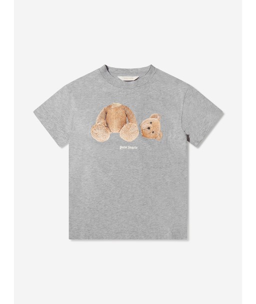 Palm Angels Kids Bear Print T-Shirt hantent personnes