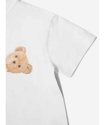 Palm Angels Kids Bear Print T-Shirt acheter en ligne