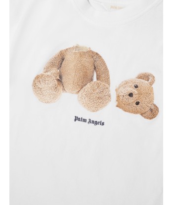 Palm Angels Kids Bear Print T-Shirt acheter en ligne