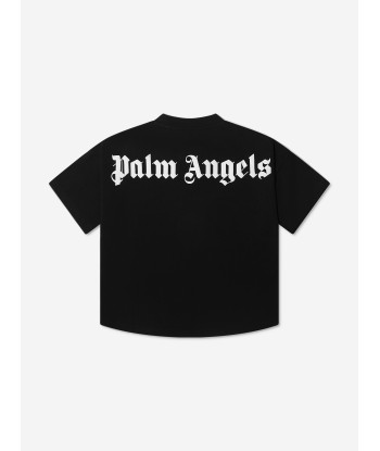 Palm Angels Kids Chest Logo T-Shirt pas cheres