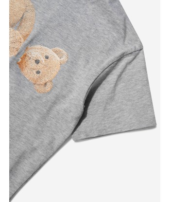 Palm Angels Kids Bear Print T-Shirt hantent personnes