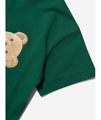 Palm Angels Kids Bear Print T-Shirt vous aussi creer 