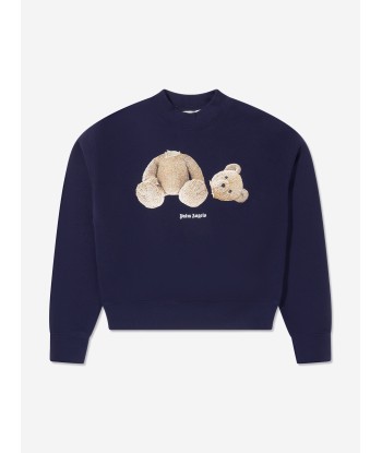 Palm Angels Kids Bear Print Sweatshirt français