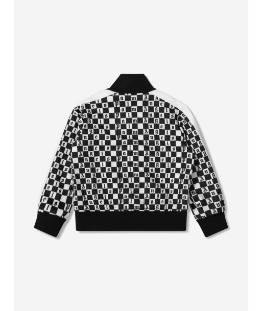 Palm Angels Kids Checkerboard Print Track Jacket solde