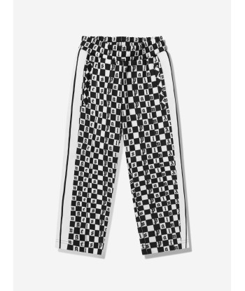 Palm Angels Kids Checkerboard Print Track Pants ou a consommer sur place