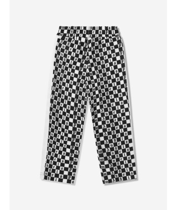 Palm Angels Kids Checkerboard Print Track Pants ou a consommer sur place