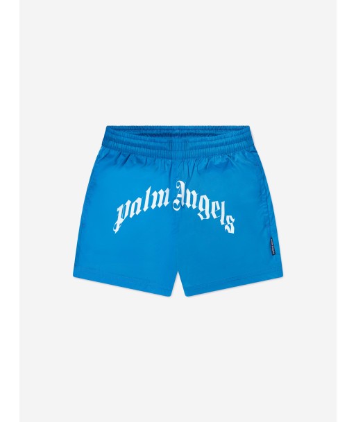 Palm Angels Boys Logo Swim Shorts sur le site 